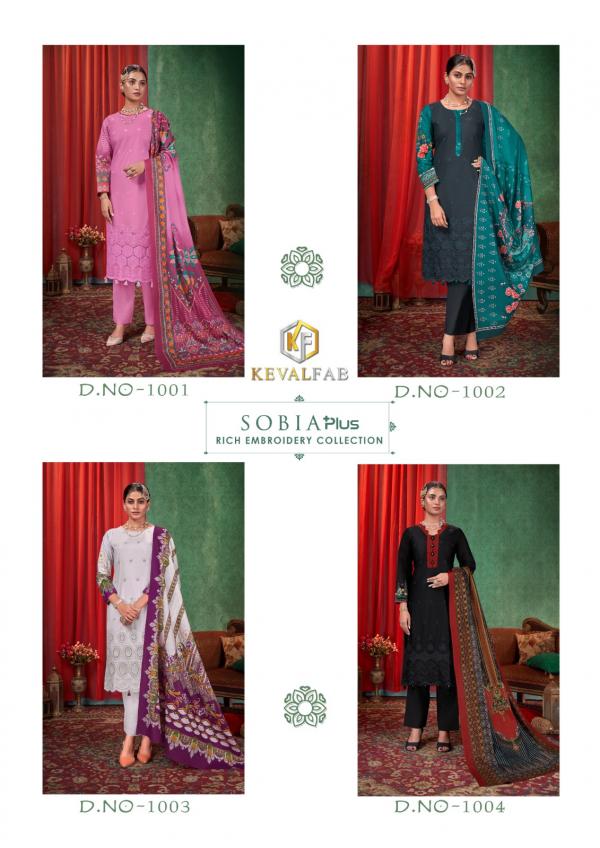 KevalFab Sobia Plus – Karachi Dress Material